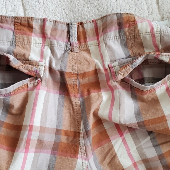 Old Navy Plaid Shorts size 16 - Picture 7 of 9